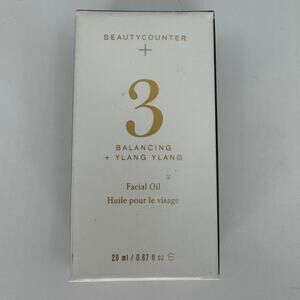 NIB Beautycounter 3 balancing facial oil ylang ylang 20ml / 0.67 fl oz